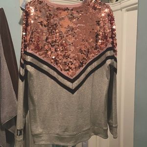 Victoria secret sequence crew sweatshirt. Retired